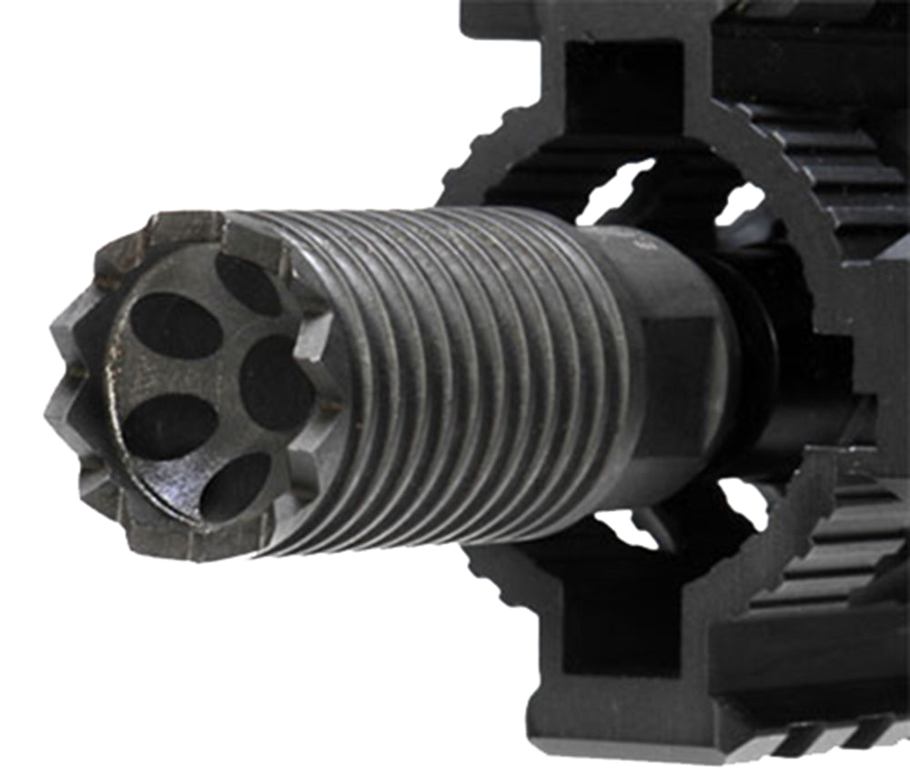 Troy Industries SBRACLM06BT00 Claymore Muzzle Brake Black Steel 5/8"-24 .308 Win AR