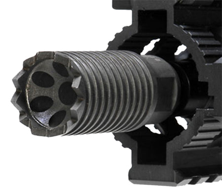 Troy Industries SBRACLM06BT00 Claymore Muzzle Brake Black Steel 5/8"-24 .308 Win AR
