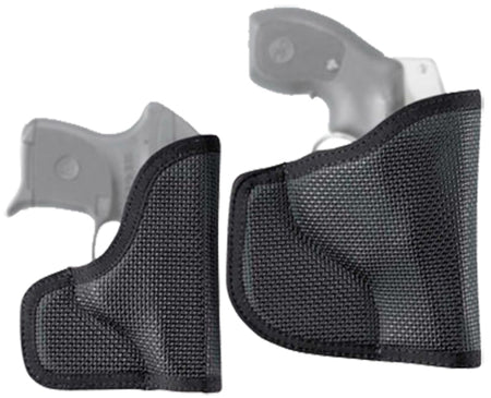 DeSantis Gunhide Nemesis Pocket Holster Black Rubberized Fabric for Ruger LCP 380 and Kel-Tec P-3AT RH