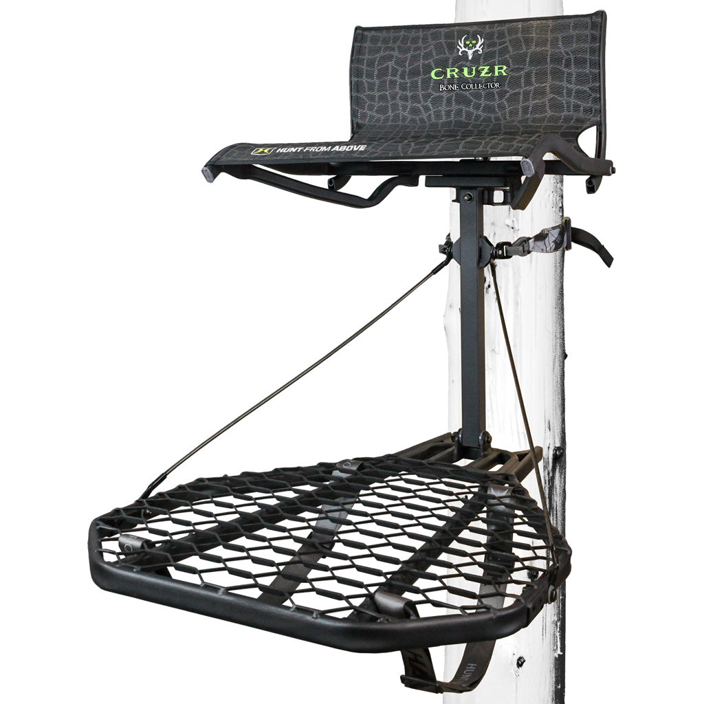 Hawk Cruzr Hang-On Tree Stand with MeshComfort Lumbar Seat