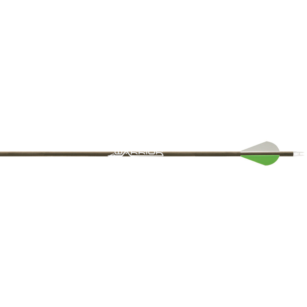 Gold Tip Warrior Arrows 400 Spine with Raptor Vanes 72-Pack