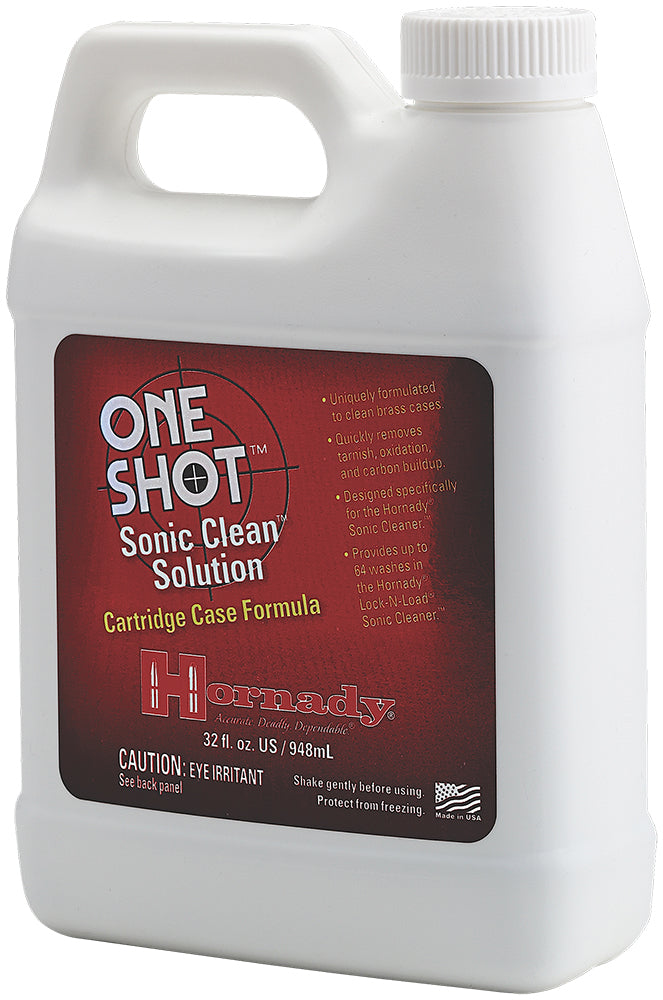 Hornady 043360 One Shot Sonic Cleaner Solution 32 oz Bottle