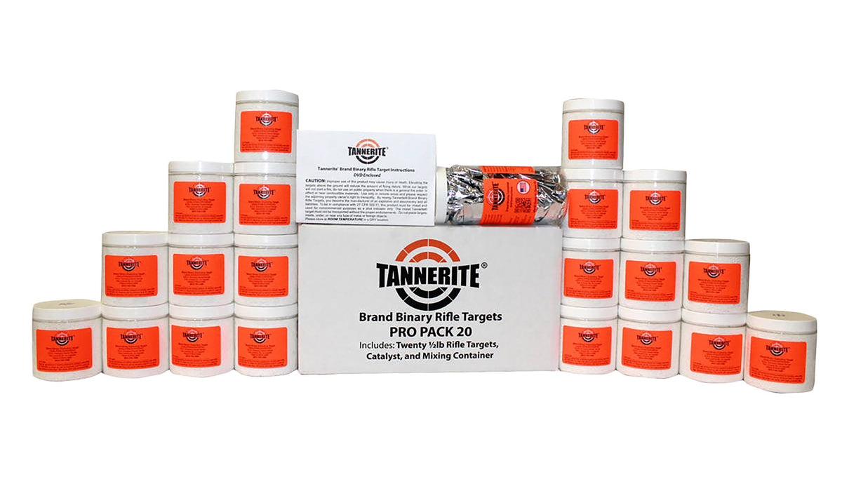 Tannerite PP20 Pro Pak Exploding Impact Target 0.50 lb 20 Targets for Centerfire Rifle