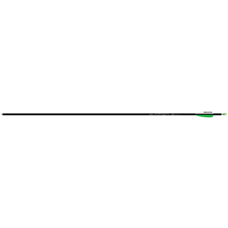 Easton Genesis 1820 Black Alloy Target Arrows 6-Pack