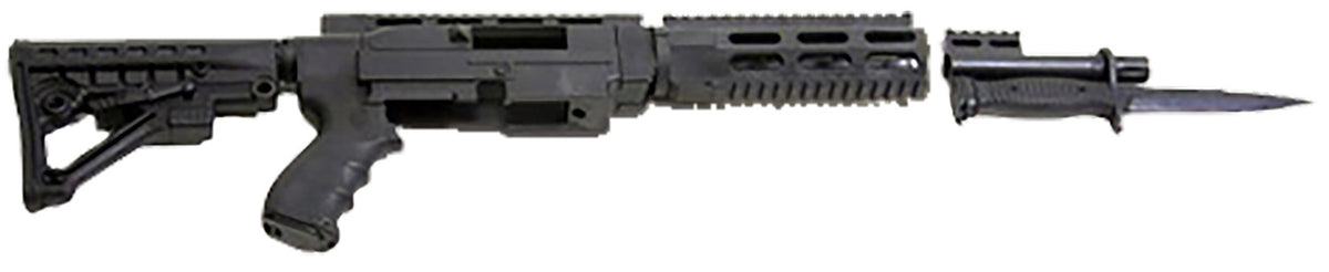 Archangel AA556R AR-15 Style Conversion Stock Black Synthetic 6-Position for Ruger 10/22
