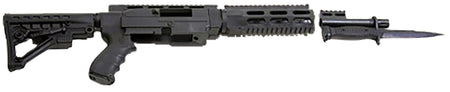 Archangel AA556R AR-15 Style Conversion Stock Black Synthetic 6-Position for Ruger 10/22