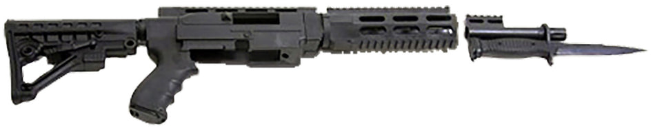 Archangel AA556R AR-15 Style Conversion Stock Black Synthetic 6-Position for Ruger 10/22