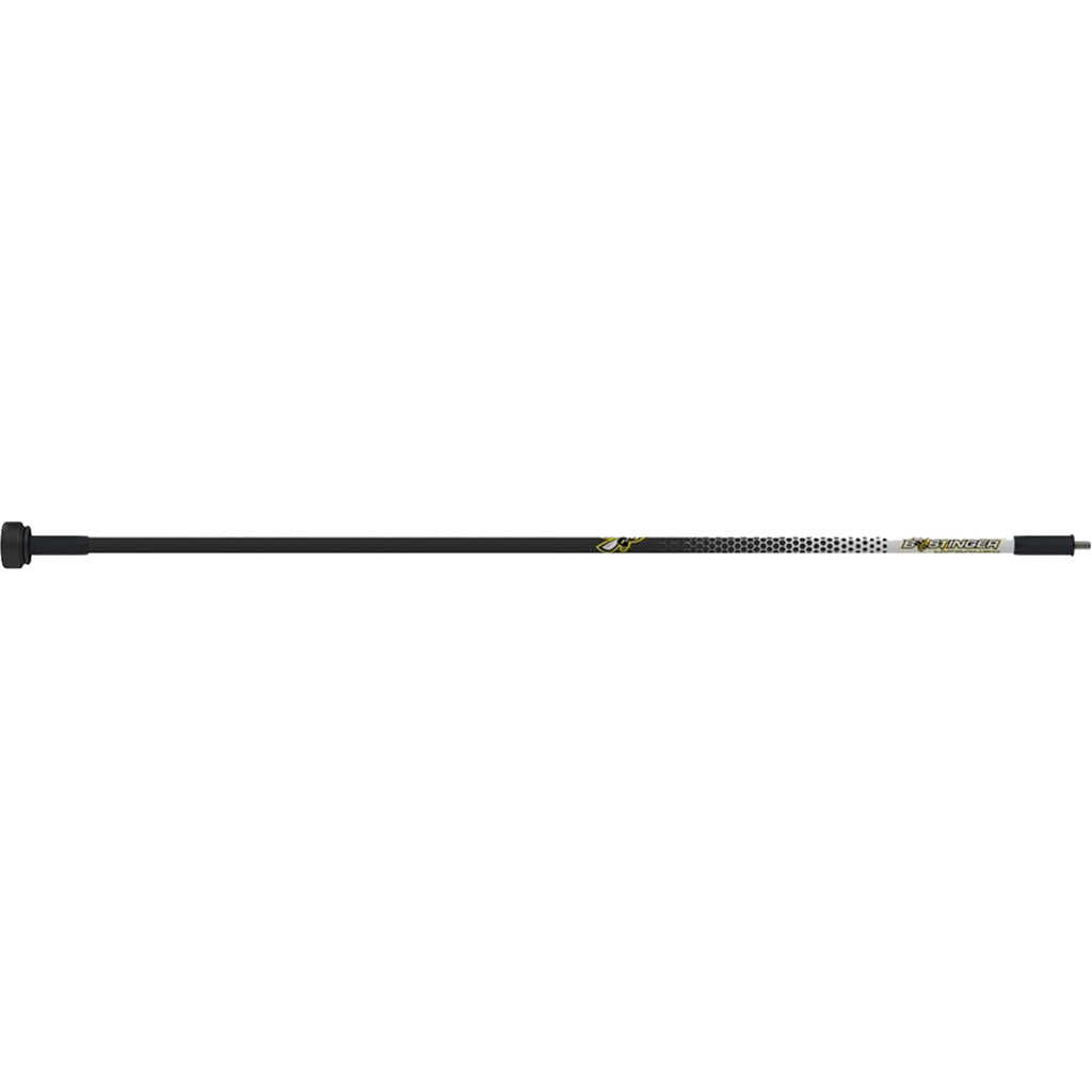 Bee Stinger MicroHex Target Bow Stabilizer Black/White 27 in.