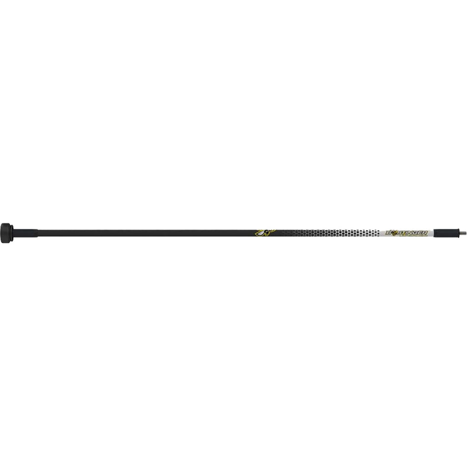 Bee Stinger MicroHex Target Bow Stabilizer Black/White 27 in.
