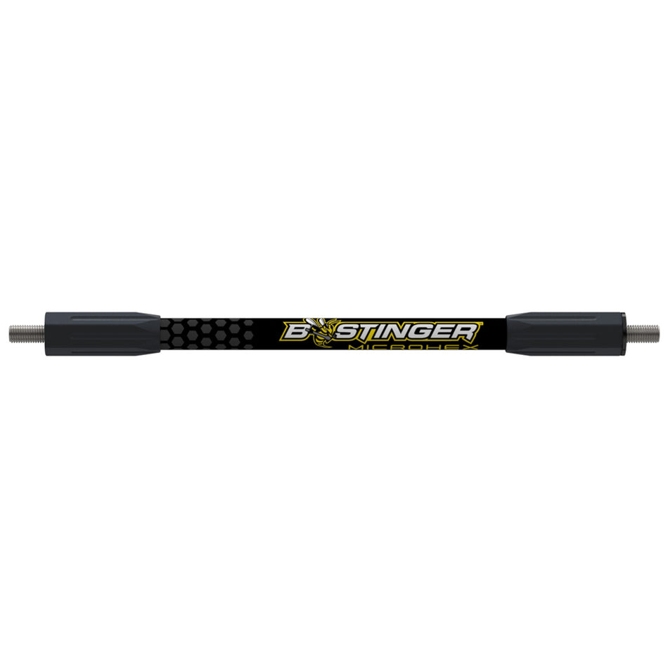 Bee Stinger MicroHex V-Bar Archery Stabilizer Blackout 10 in.