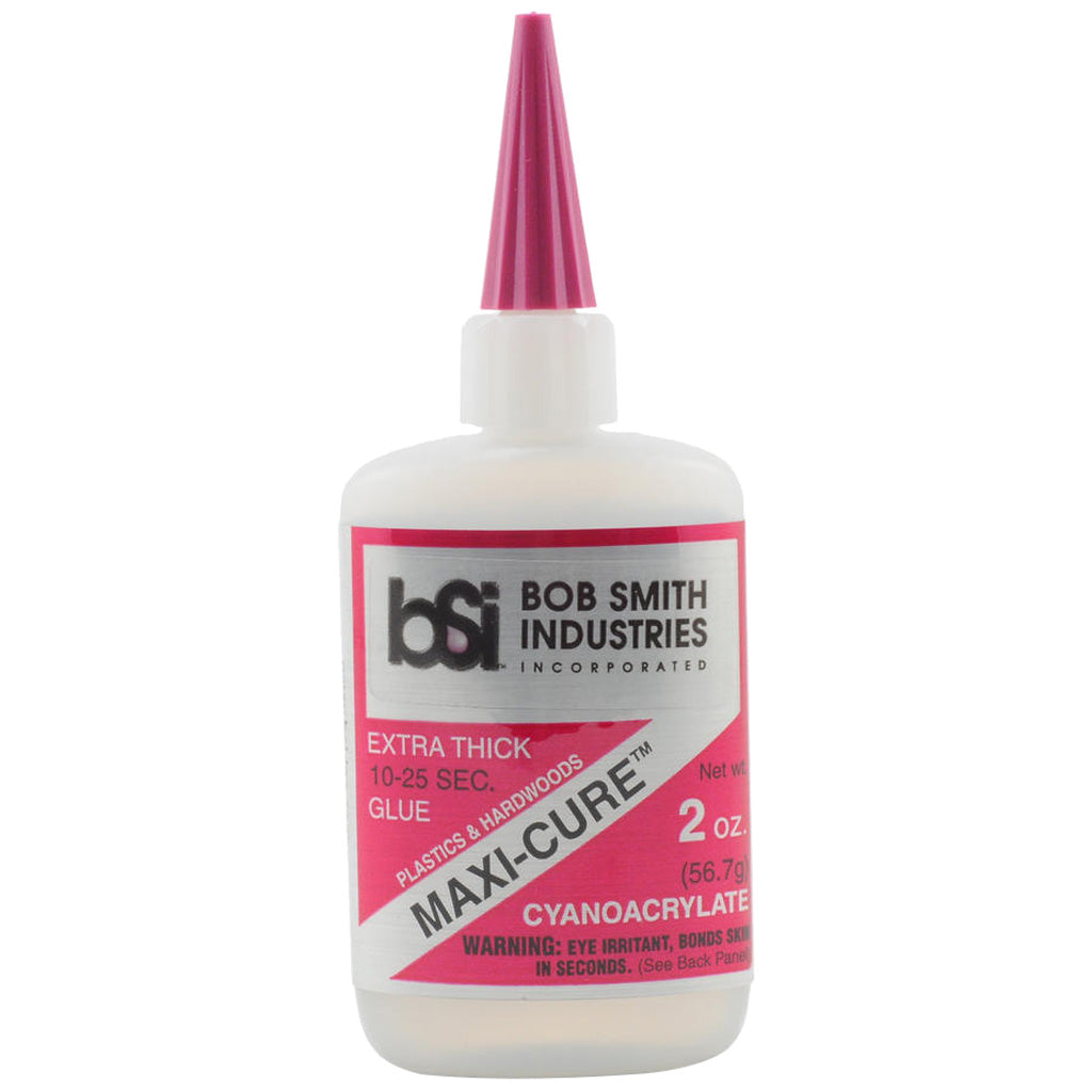 Bob Smith Maxi-Cure Extra Thick Fletching Glue 2 oz.