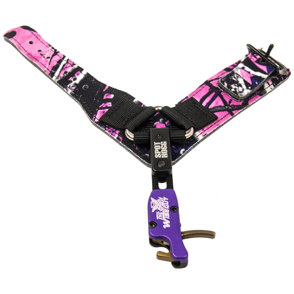Spot Hogg Wise Guy Archery Wrist Release Muddy Girl Strap