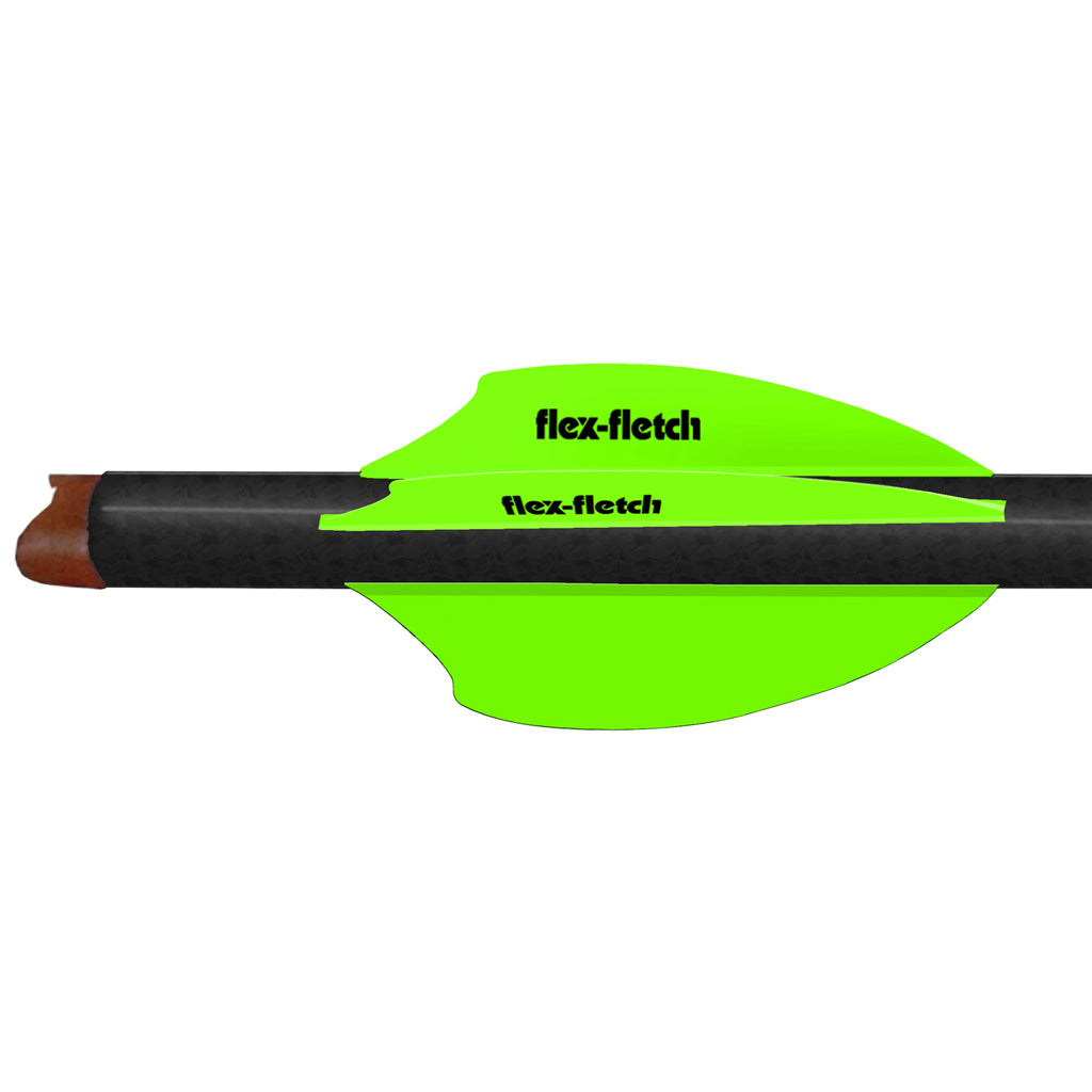 Flex Fletch SK2 Cosmic Green Arrow Vanes 2 in. 100 pk.