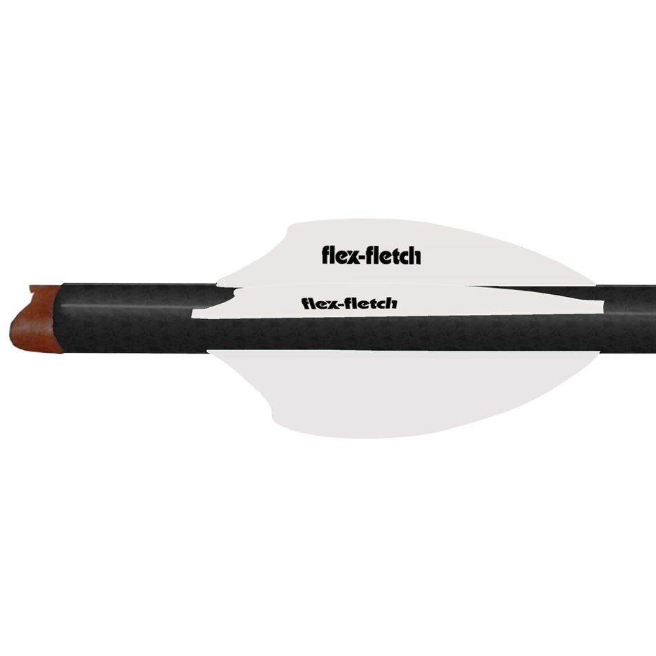 Flex Fletch SK2 White Arrow Vanes 2 in. 100 pk.