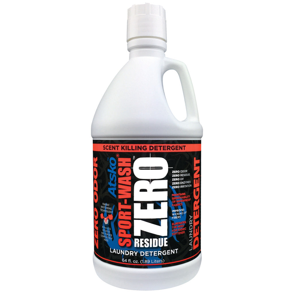 Atsko Zero Sport Wash Hunting Laundry Detergent 64 oz.