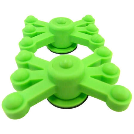 BowJax MonsterJax Solid Limb Dampeners Neon Green 2 Pack