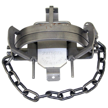 Bridger Coil Spring Trap No. 1.5 Double Post Pan