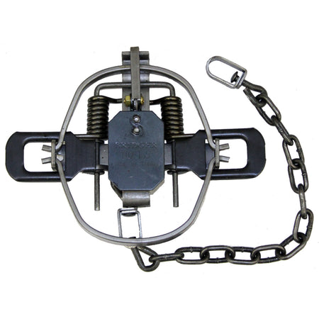 Bridger Coil Trap Size No. 1.65 with Double Posted Pan