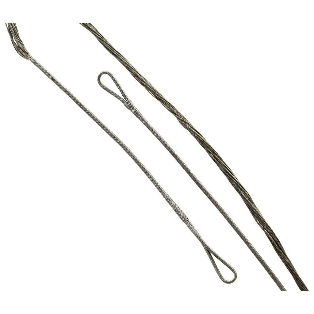 J and D Black Control Cable 452X – 32.75 Inch Pre-Stretched with Served End Loops
