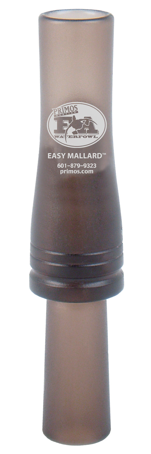 Primos 805 Easy Mallard Single Reed Duck Call - Open Call, Brown Plastic