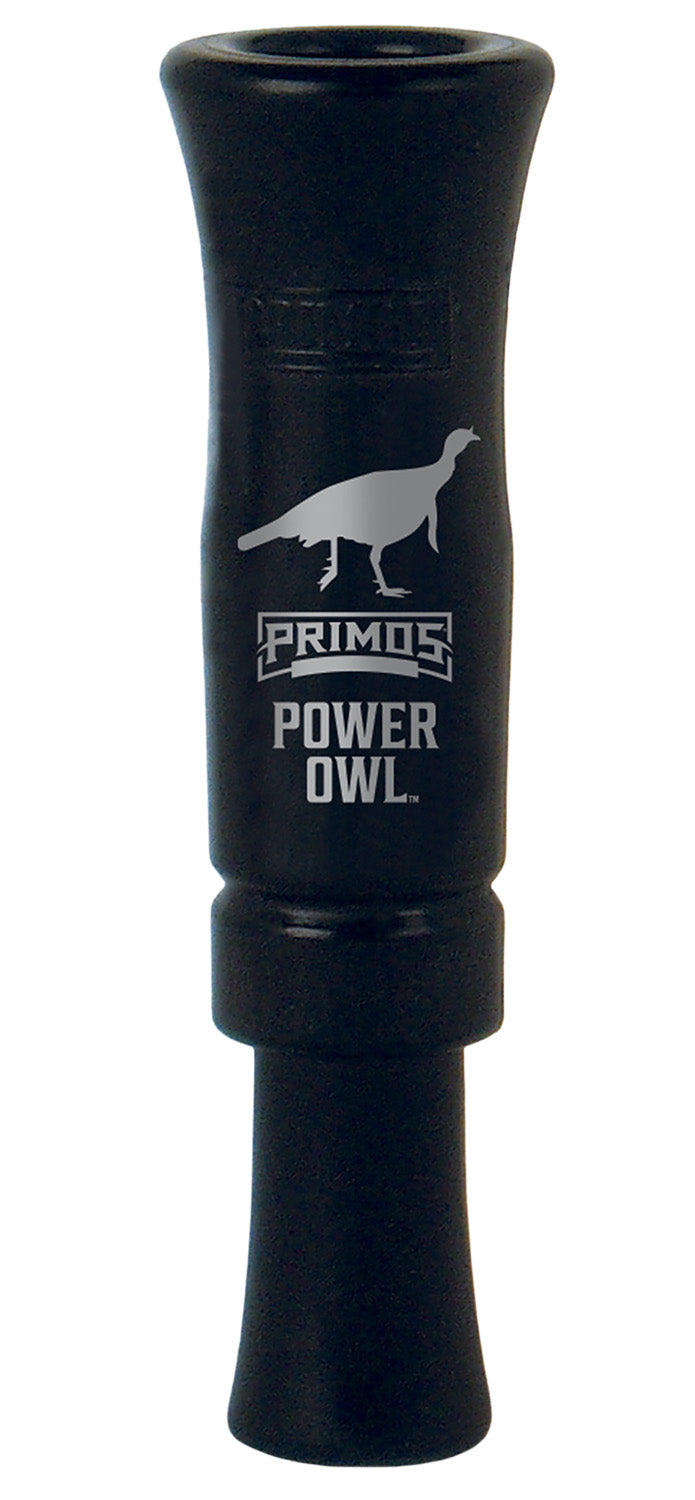 Primos 331 Power Owl Turkey Locator Call - Barred Owl Sounds, Black Acrylic
