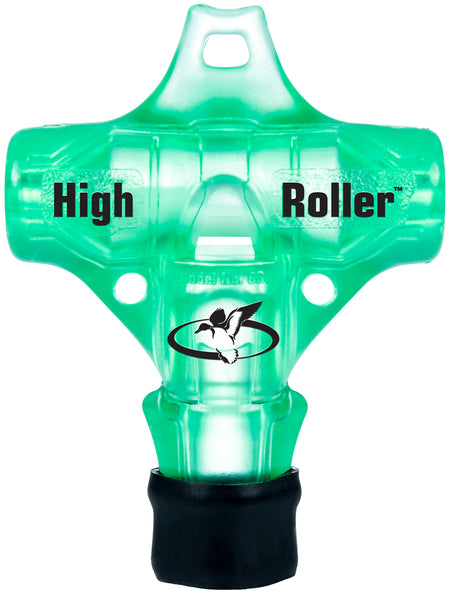Primos 838 High Roller Duck Whistle Call for Mallard Drake, Pintail, Teal and Widgeon - Green