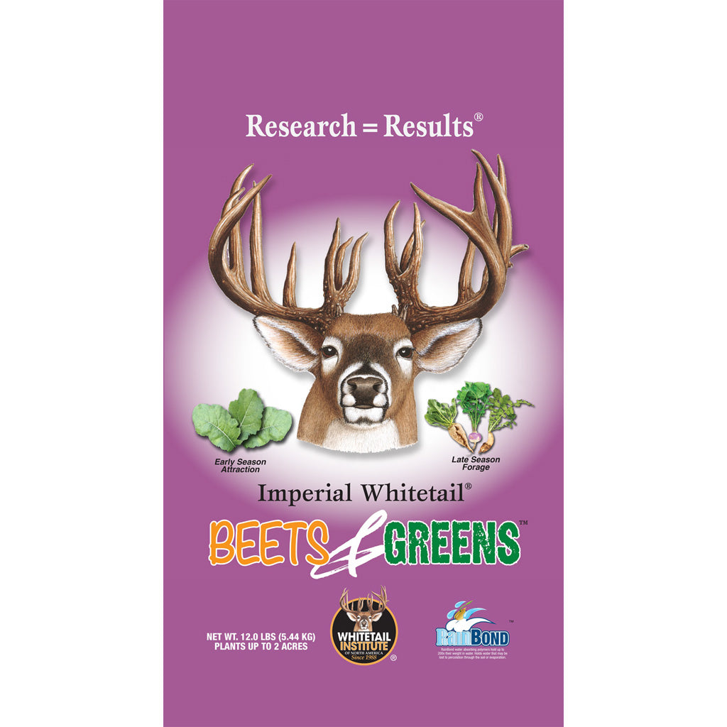 Whitetail Institute Beets and Greens Food Plot Seed 12 lb Fall Annual Mix