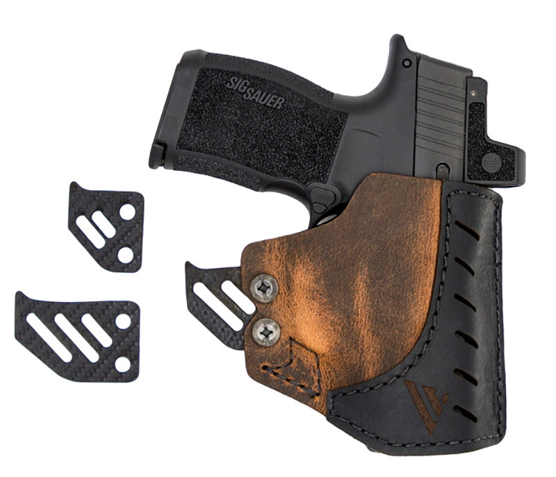 Versacarry Pocket Holster with Kydex Hook Brown Size 2