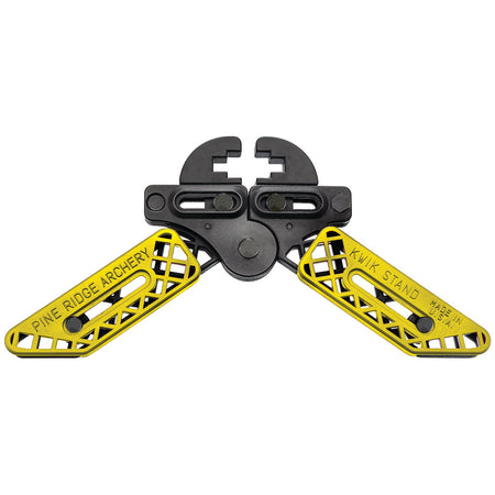 Pine Ridge Kwik Stand Adjustable Bow Support Yellow and Black