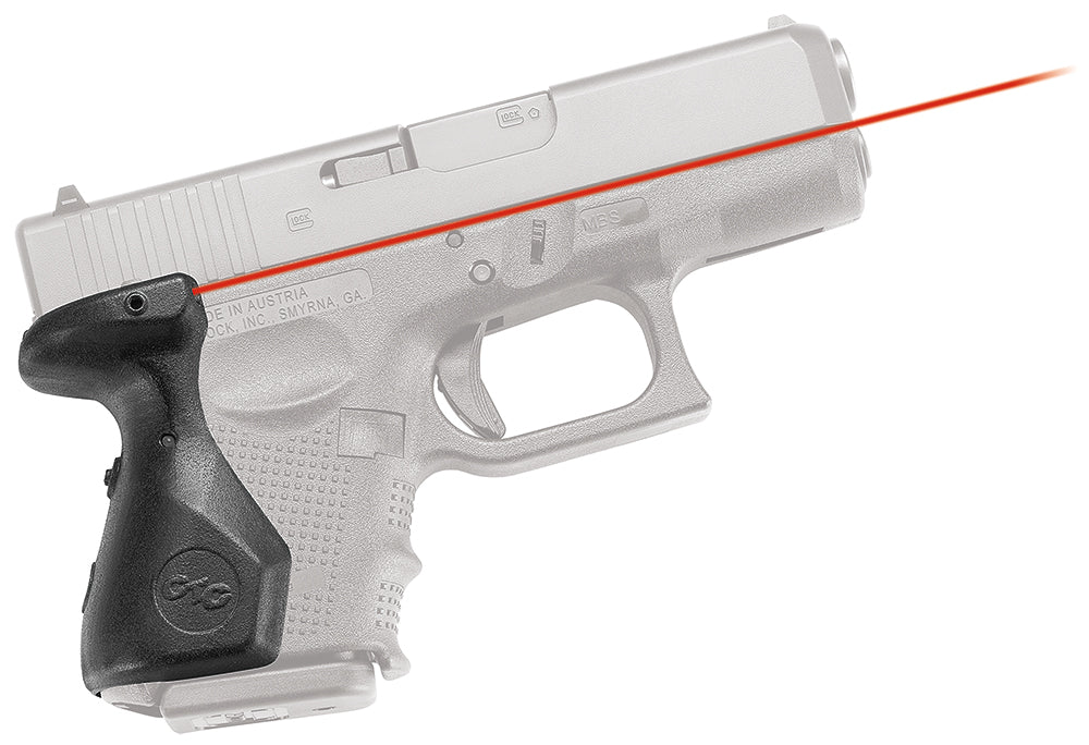 Crimson Trace LG-852 Lasergrips Red Laser for Glock Gen4 26/27/33, Black Polymer