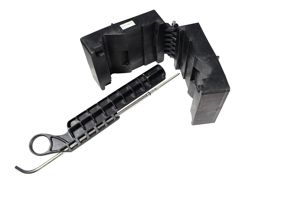 Wheeler 156444 Delta Series AR-15 Upper Vise Block Black Polymer with Gas Tube Aligner