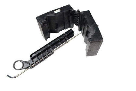 Wheeler 156444 Delta Series AR-15 Upper Vise Block Black Polymer with Gas Tube Aligner