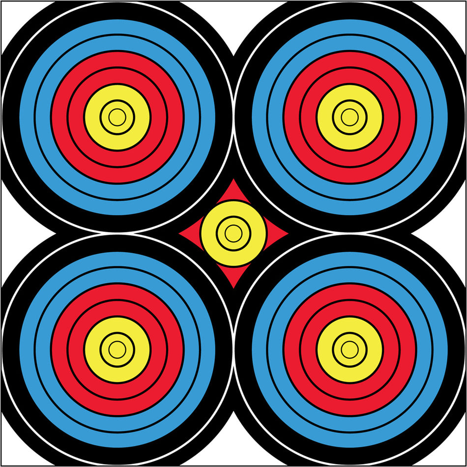 DuraMesh Archery Sight In Target 24 x 24 in Weatherproof