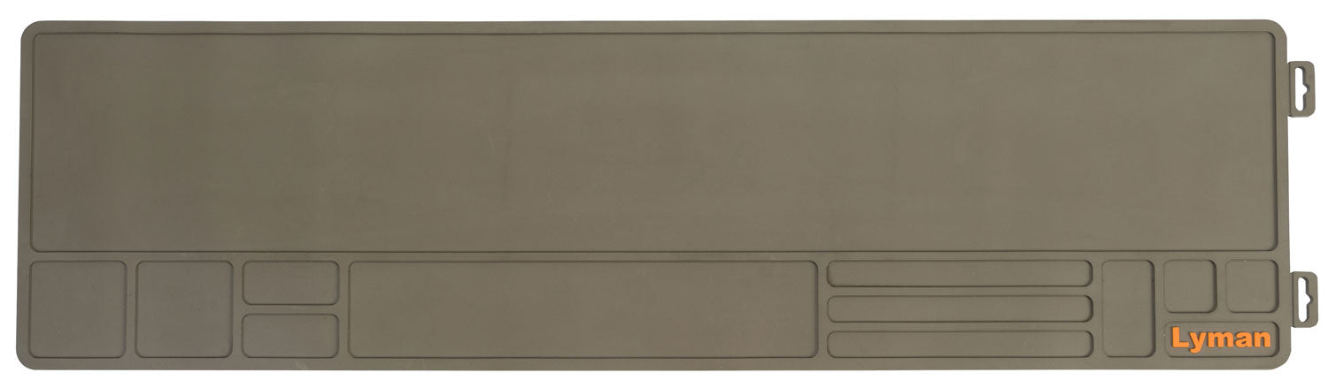 Lyman 04051 Essential Gun Maintenance Mat Gray Rubber 10x36 Inch