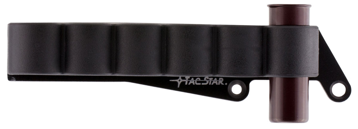 TacStar 1081211 SideSaddle Slimline Remington 870/1100/1187 12 Gauge 6rd Black Polymer Aluminum