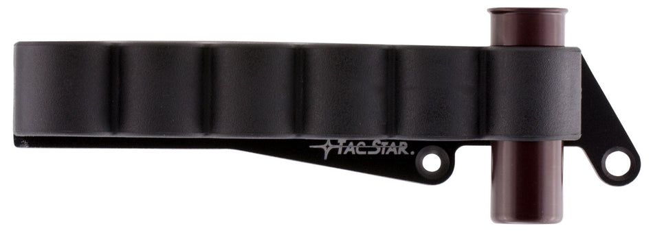 TacStar 1081211 SideSaddle Slimline Remington 870/1100/1187 12 Gauge 6rd Black Polymer Aluminum
