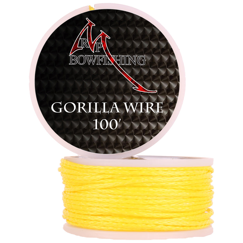 RPM Bowfishing Gorilla Wire 100 ft. Hi-Vis Yellow #600