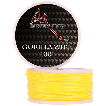 RPM Bowfishing Gorilla Wire 100 ft. Hi-Vis Yellow #600