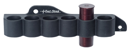 TacStar 1081210 SideSaddle Slimline Mossberg 500/590 12 Gauge 6rd Black Polymer Aluminum Plate