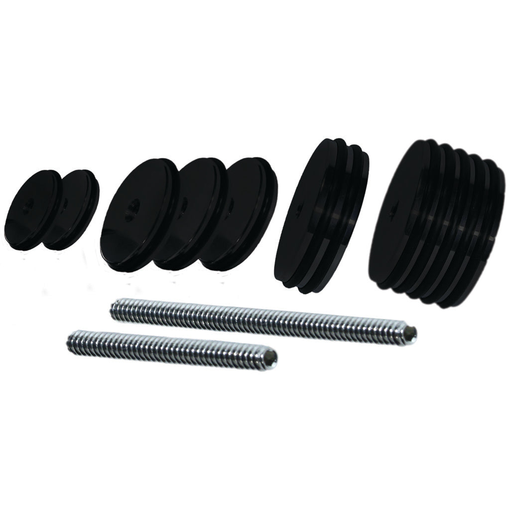 Dead Center Custom Balance Weight Kit Matte Black for Stabilizers
