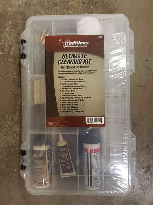 Traditions Muzzleloading Ultimate Cleaning Kit with Plano Box .45/.50 Cal (6 Per Case)