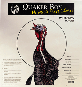 Quaker Boy Turkey Paper Targets 20x20 Inch 100-Pack