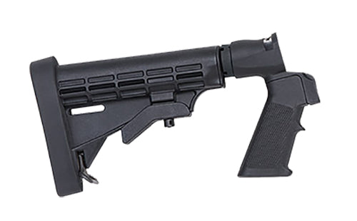 Mossberg 95219 Flex 6-Position Adjustable Stock Black Synthetic for 500 590