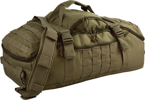 Red Rock Traveler Duffle Bag Convertible Backpack and Luggage in Olive Drab