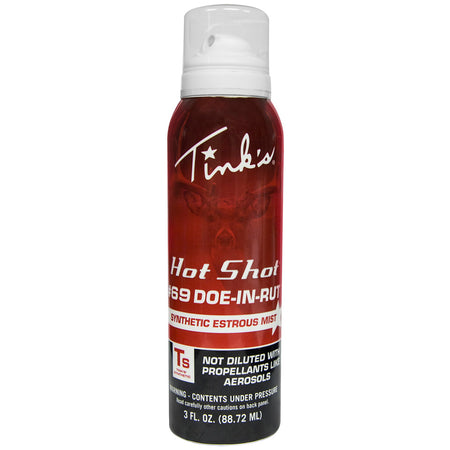 Tinks Hot Shot No. 69 Doe-In-Rut Synthetic Estrous Scent 3 oz.