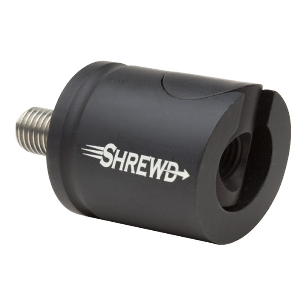 Shrewd Quick Disconnect for Bow Stabilizers Matte Black 8 Degree