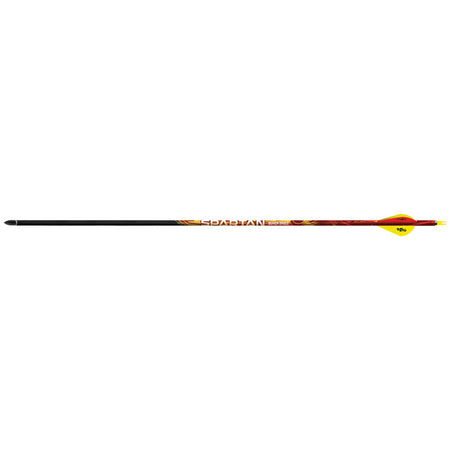 Black Eagle Spartan Arrows .001 400 Spine Blazer Vanes 6-Pack
