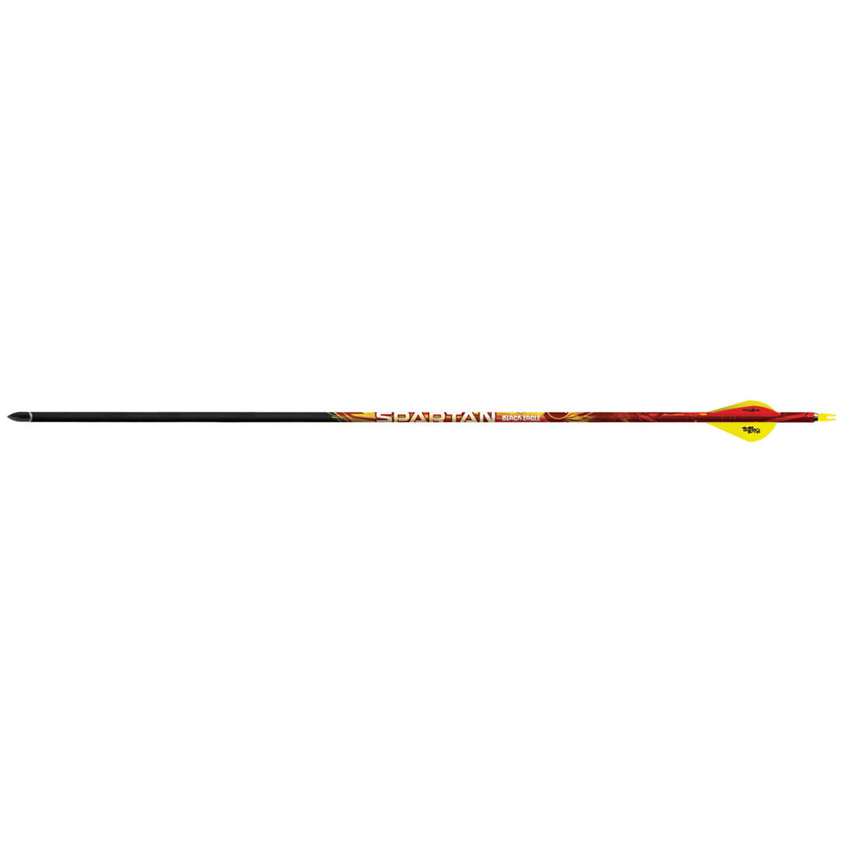 Black Eagle Spartan Arrows .001 400 Spine Blazer Vanes 6-Pack