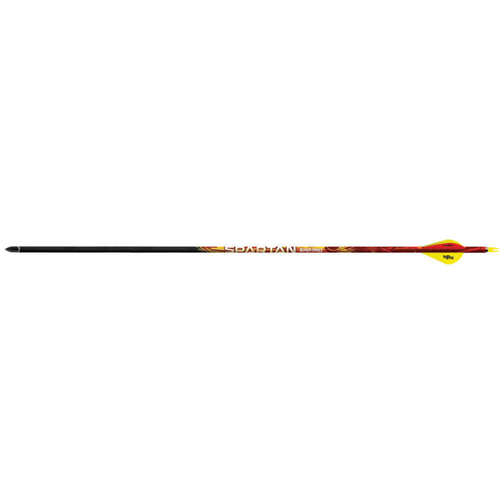 Black Eagle Spartan Arrows .001 500 Spine Blazer Vanes 6-Pack