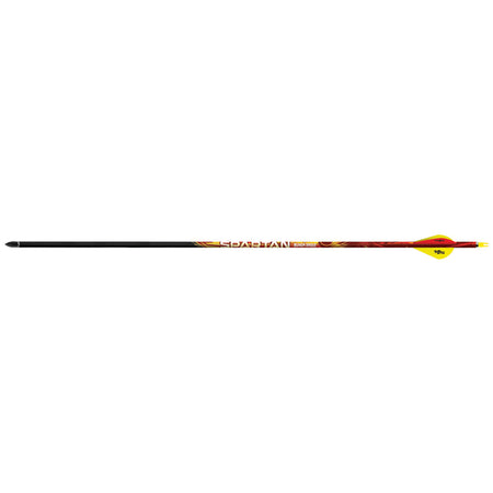 Black Eagle Spartan Arrows .001 500 Spine Blazer Vanes 6-Pack